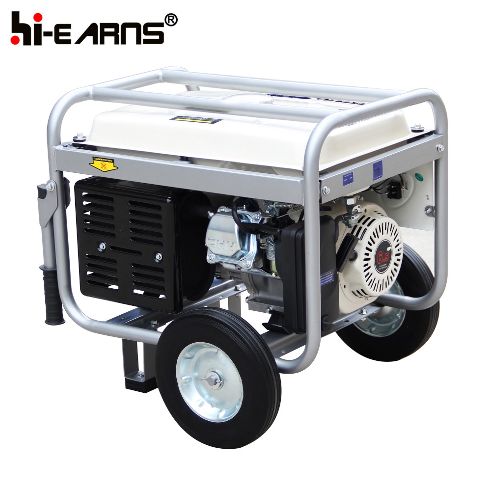 170 gasoline engine 2.5KW 50HZ single phase copper gasoline generator