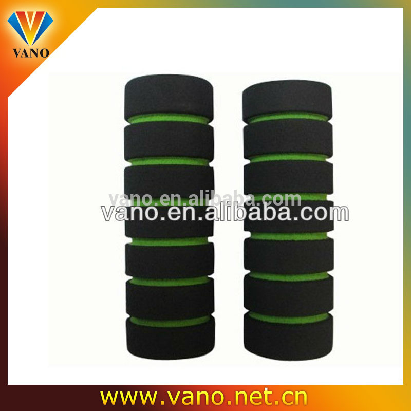 Factory sale colorful sponge rubber plastic soft Motorcycle handle grip