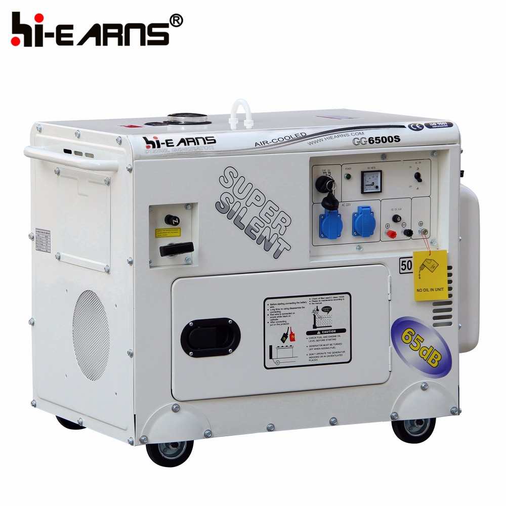 5kva super silent 8500w gasoline generator gas generator