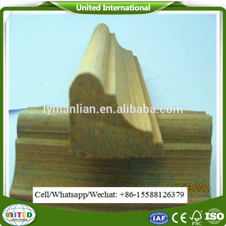 engineered triangular wood moulding