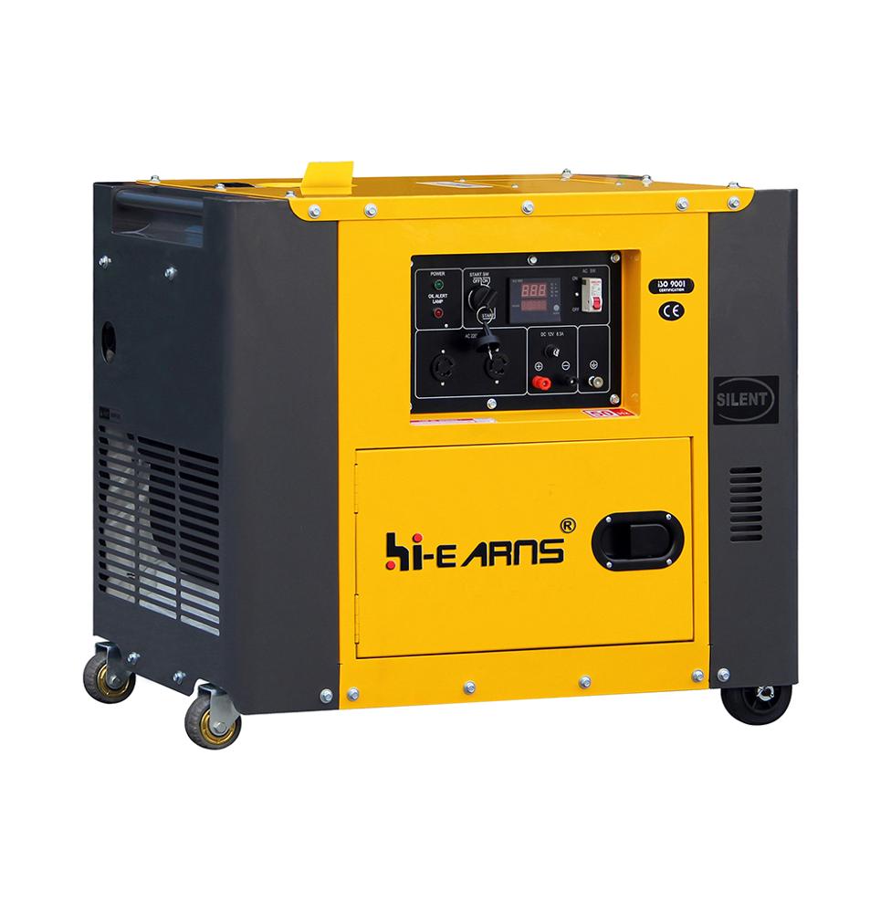 8KW home use with wheels both starter diesel generator