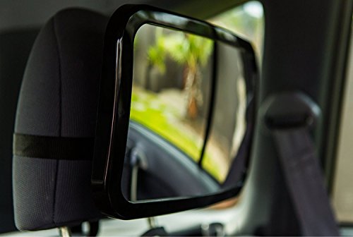 Universal environmental friendly acrylic and ABS adjustable baby safety car back seat mirror