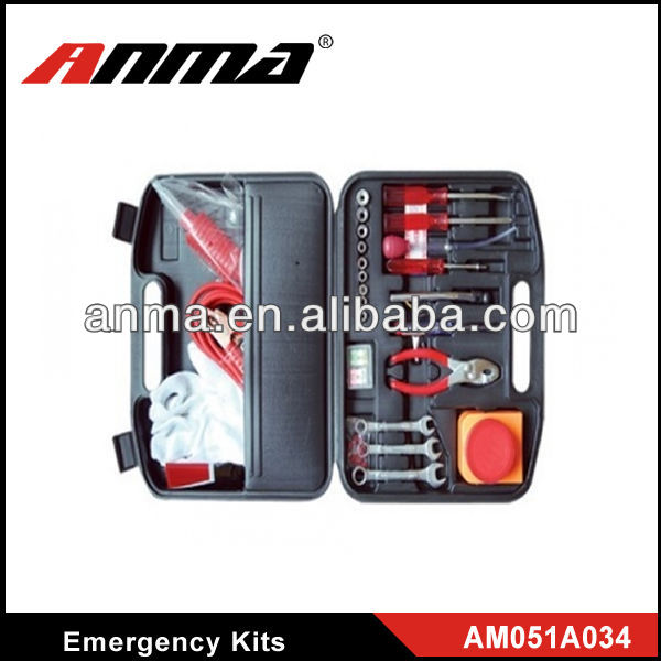 Automobiles car emergency tools kits