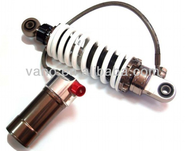 China Suppler of Chromed 320mm White Motorcycle Rear Shock Absorber RX100 RX125 RXS