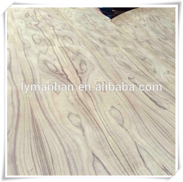 manufacturer supply flower cut burma teak veneer plywood