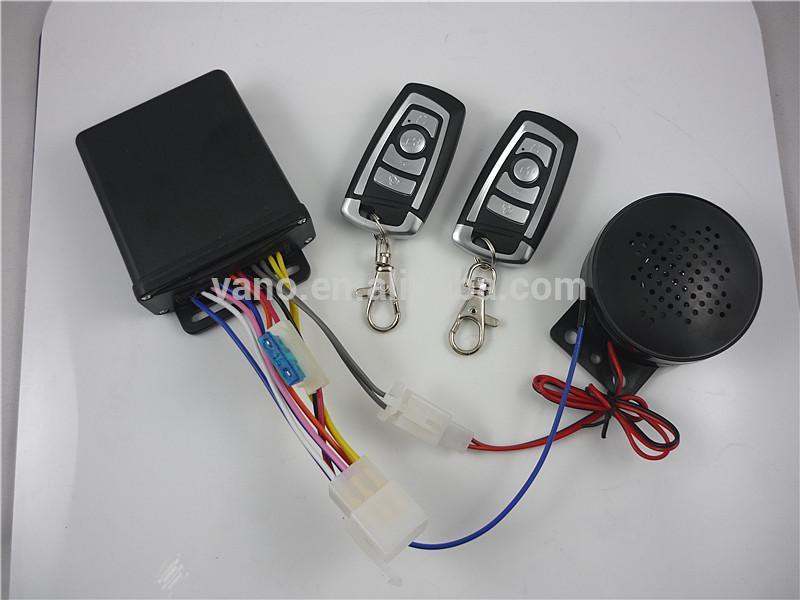 Top quality motorcycle medical alarm system wireless silent alarm system for motorcycle