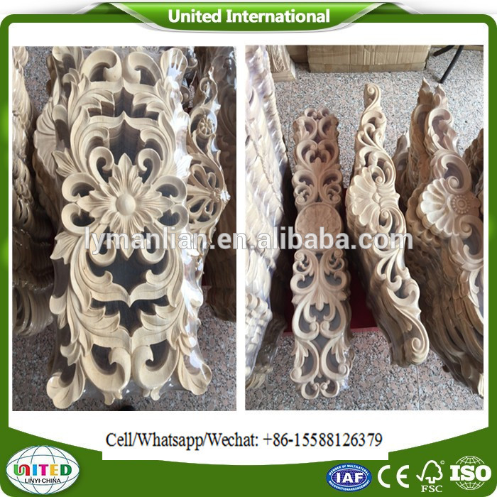 furniture Wood appliques abstract wood carving