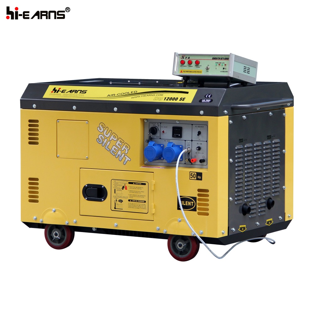 10KVA silent single phase diesel generator