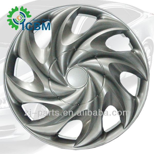 Car Wheel Covers rim wheel cover PP ABS Material Silver Chrome 13 14 15 16 inch plastic car wheel cover