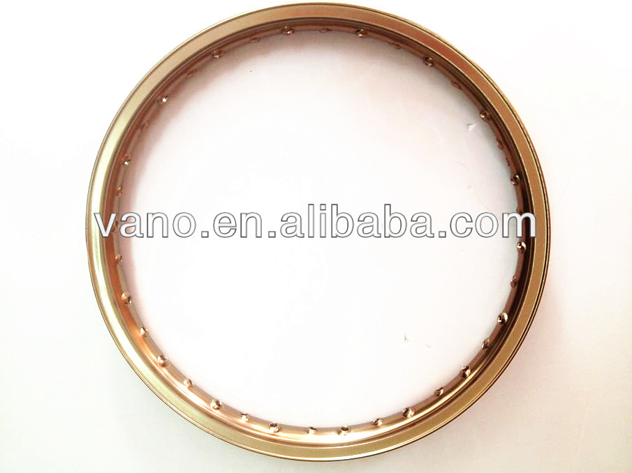 WR Shape 1.4x17 size 36 hole motorcycle aluminum wheel