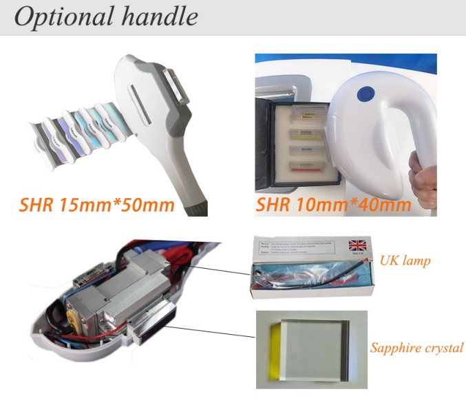 Portable laser hair removal machine/OPT IPL SHR