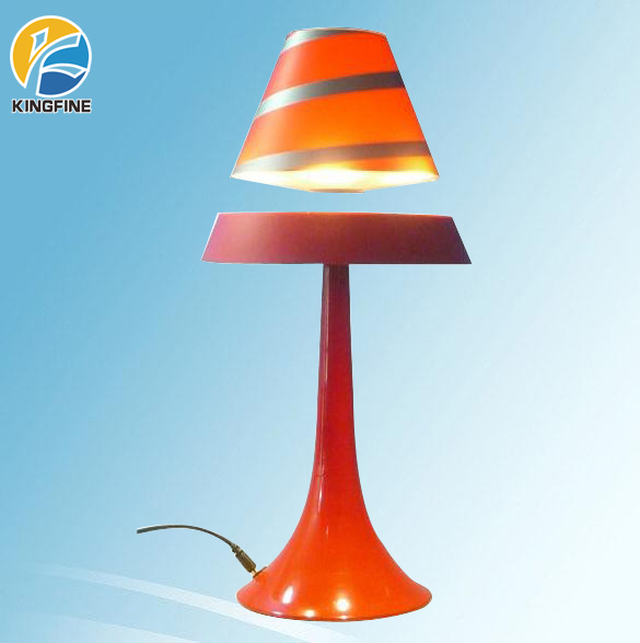 New Invention! Red color Levitating And Rotating LED Lamp LED Magnetic Levitation Lamp FRLTS11