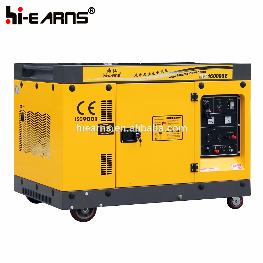 Air-cooled V-twin cylinder diesel engine single phase 2V92 generator 10kva