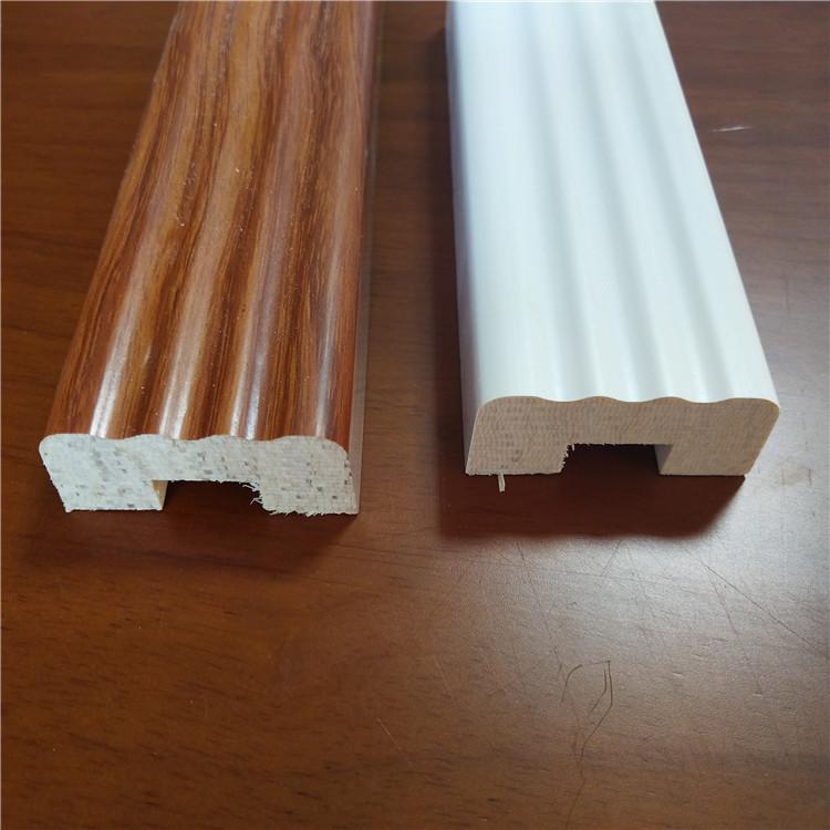 wood decorative furniture moulding LVL decorative mouldings solid wood moldings melamine paper moulding