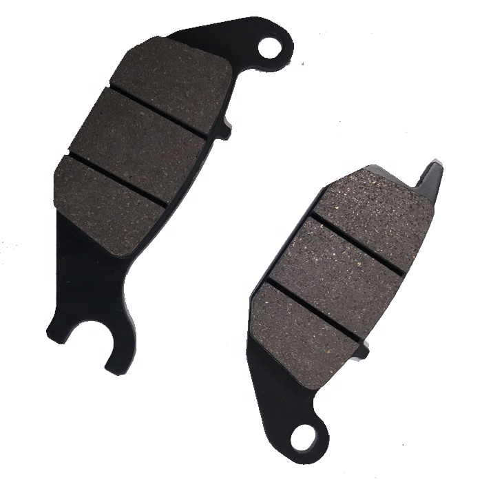 Ceramic disc brake pads for motorcycle