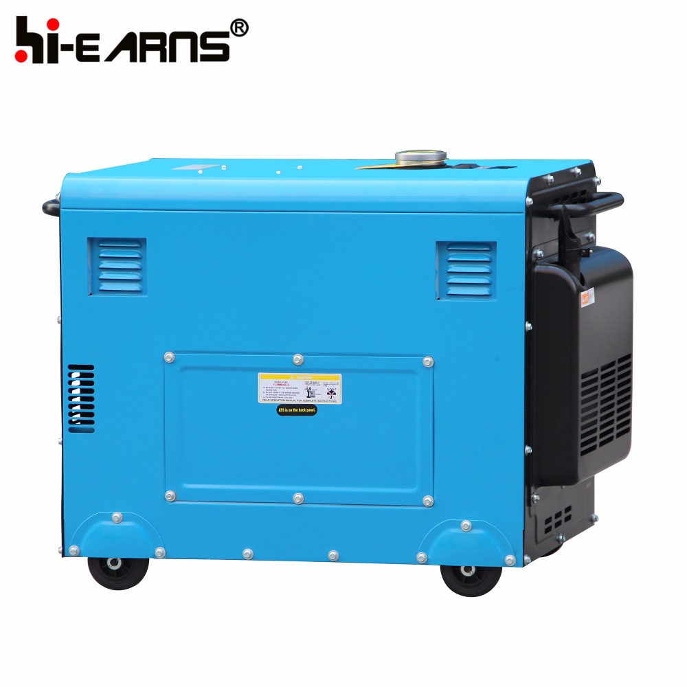 6000watts silent portable diesel power generator