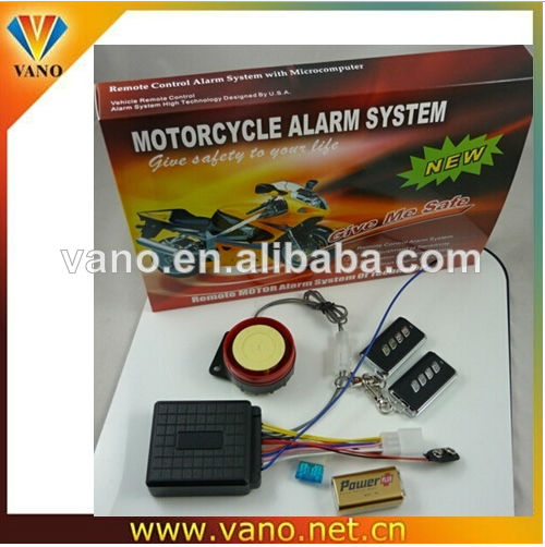security wireless smart Anti-thief two way motorcycle mp3 alarm system