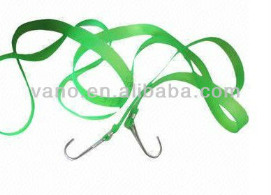 High-elongation 3.5mm Rubber Elastic Luggage Rope for Motorcycles with hooks