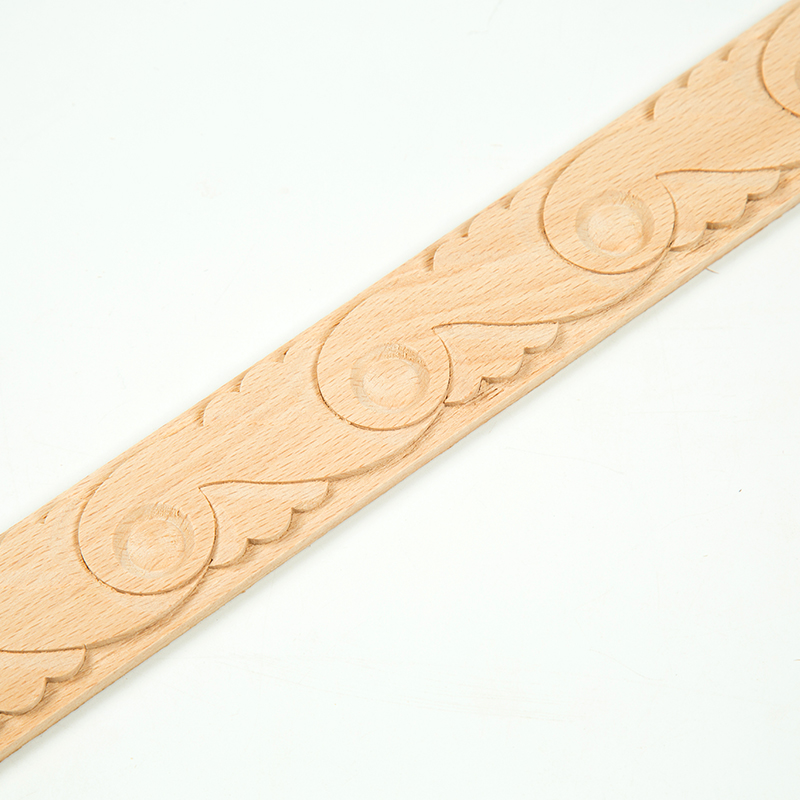 Lines of carve patterns or designs on woodwork