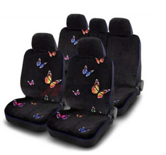 Universal anime leather car seat cover luxury non-woven polyester fabric car seat cover