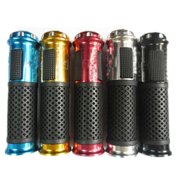Cheap factory price rubber aluminum handlebar grips for motorcycle ATV bike scooter