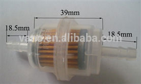 High quality KY-B-032 motorcycle plastic engine fuel filter
