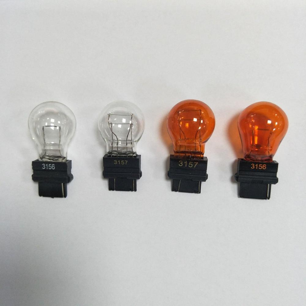 Auto lamp small signal light bulbs 12V 21/5W 3156 3157 amber red natural blue bulbs halogen bulb replacement