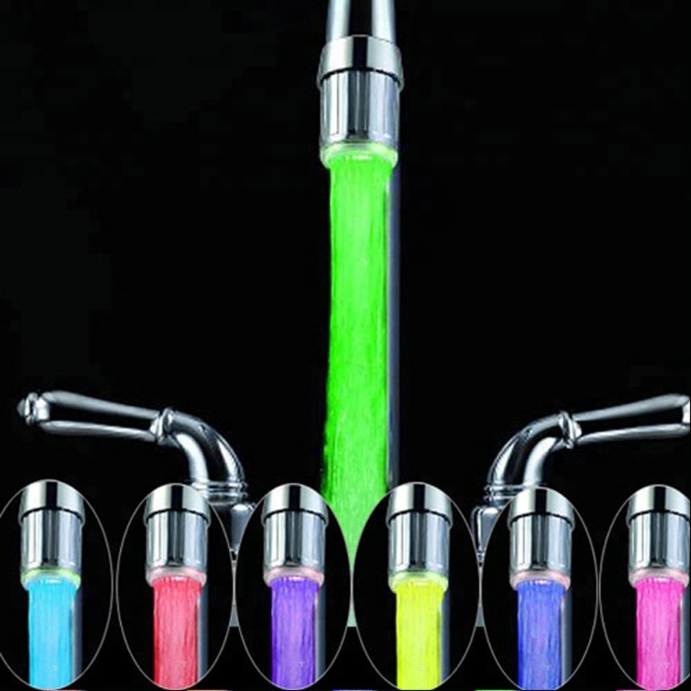 New Arrive Hot Sale Automatic Change 7 Colors Led Faucet