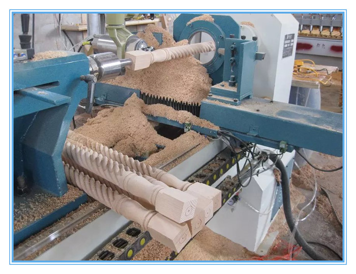 recon wood stair pillar roman column moulding