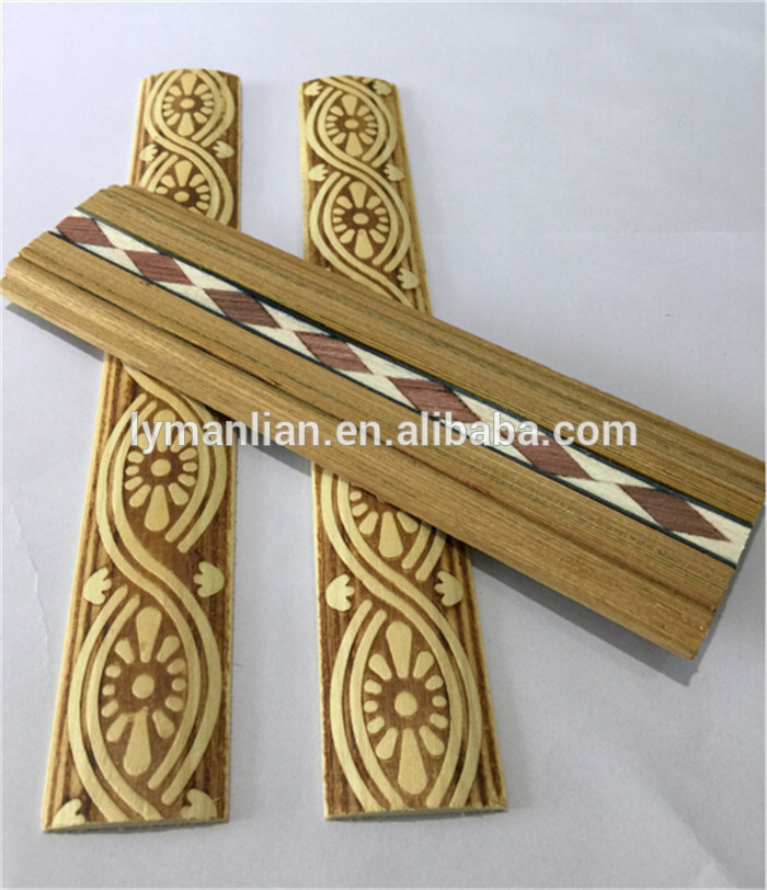 embossed wood moulding decorative wood furniture trim