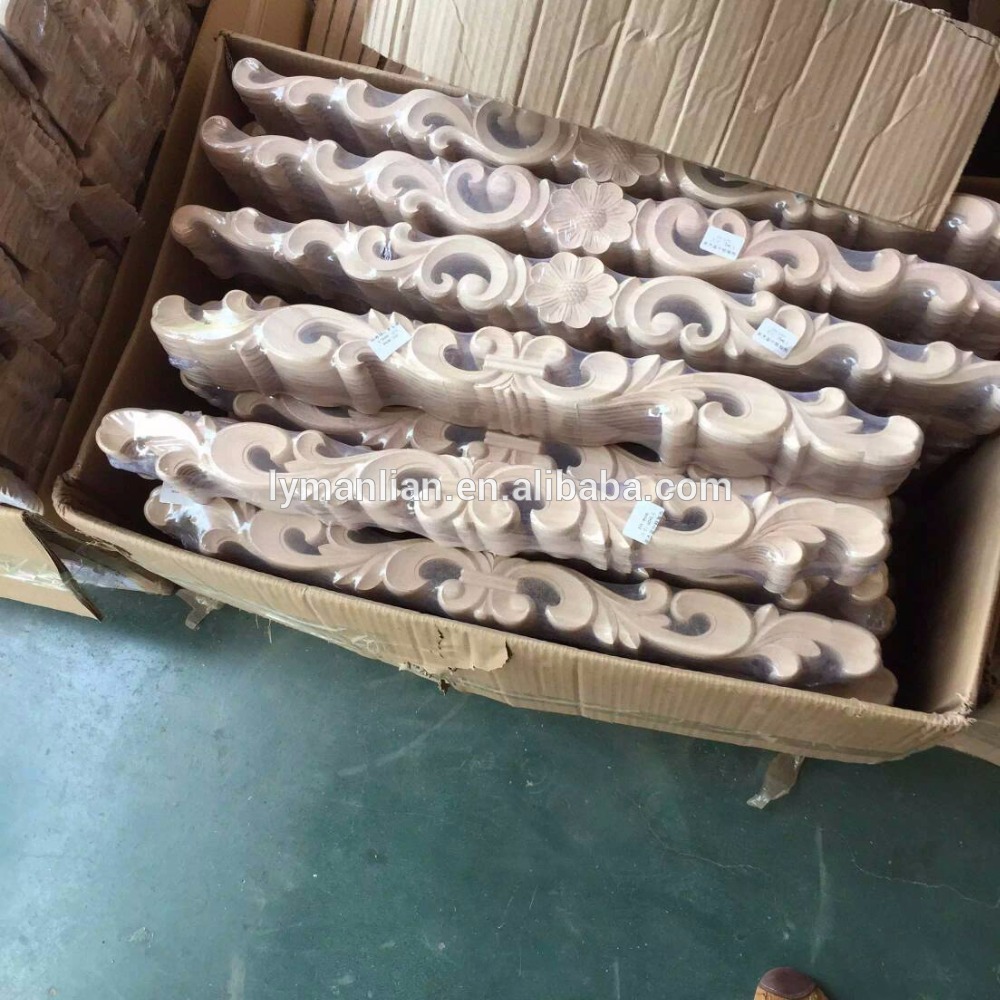 Decorative wood carving overlay