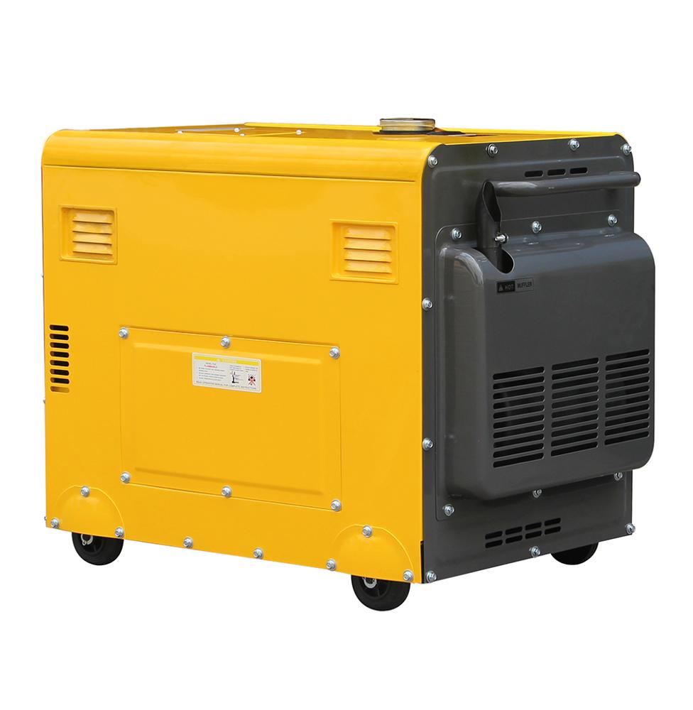 5.5KVA home use low noise small diesel generator DG7500SE