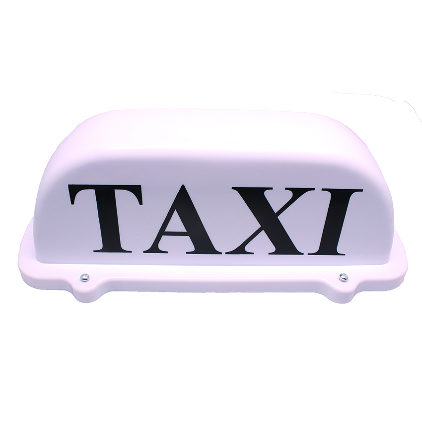 White taxi top light PP material LED taxi light