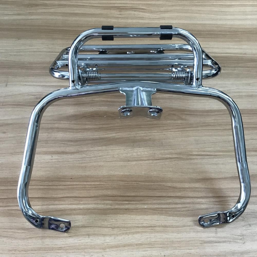 Vespa motorcycle luggage rack