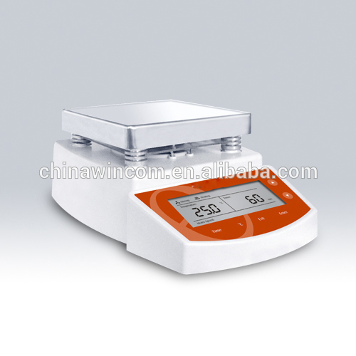 Laboratory Stainless Steel Digital Magnetic Stirrer Hotplate with lcd screen