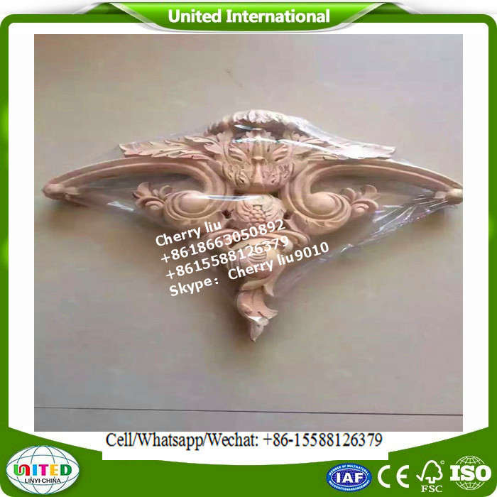 Cheap Wood Carving Corbel Applique Onlay Crafts