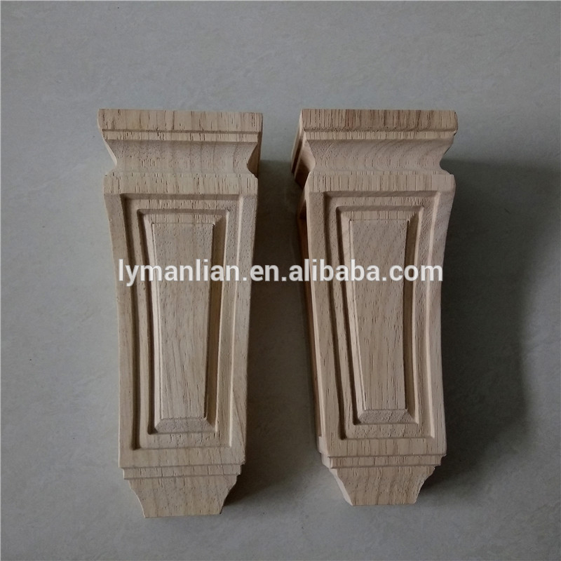 Decorative Rubber Wood Carving Bracket