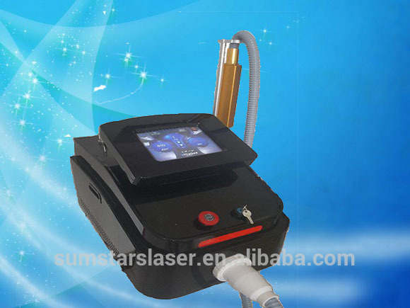 2017 Portable 755 Picosecond pulsed tattoo pigment scar removal machine