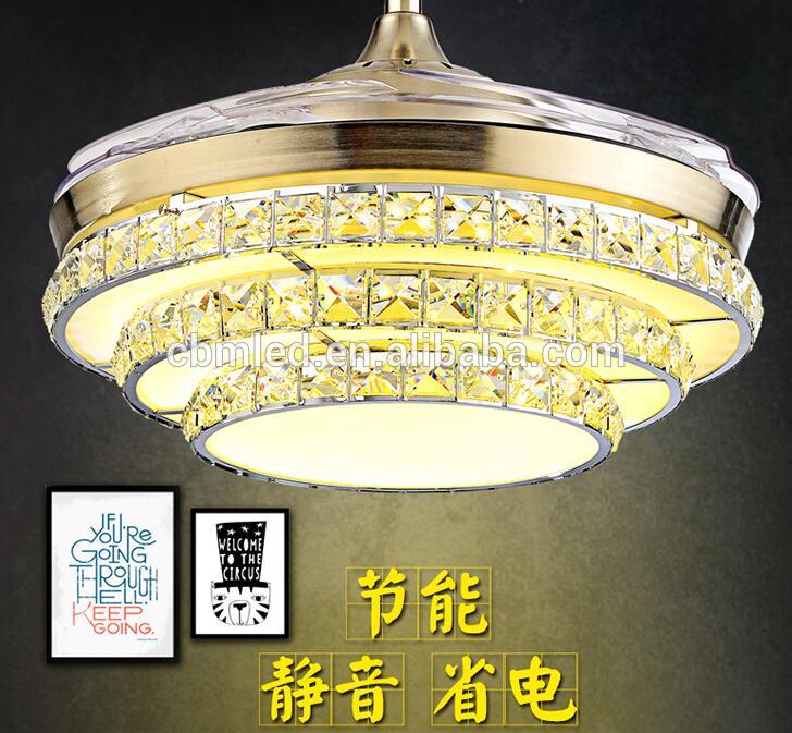 China rechargeable battery operated fan with light,home decoration ceiling fans lights