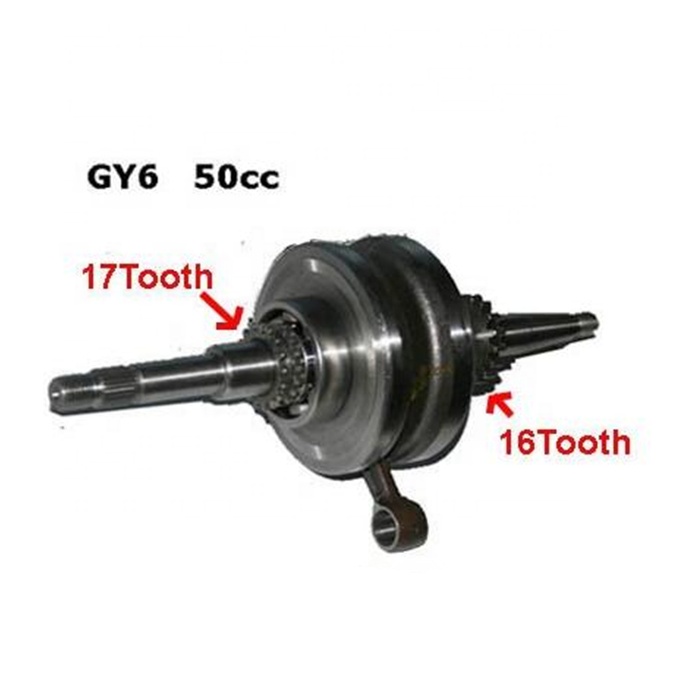 Fit for Gy6-50CC QMB Engine Motorcycle Scooter Crankshaft