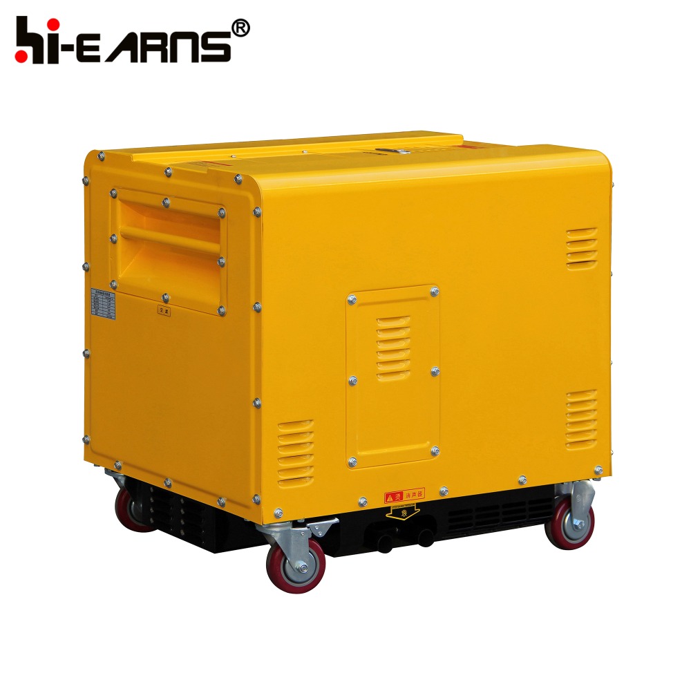 Longlife cost effective soundproof 5KW 6KVA diesel generator for sale