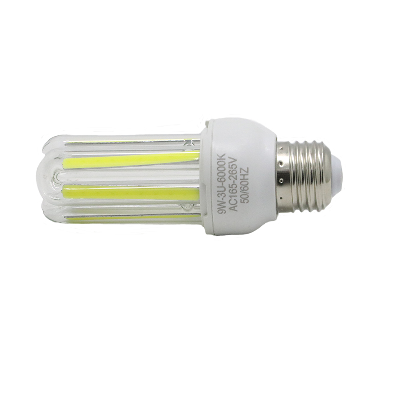 COB U shape lighting E27 base led fluorescent replacement indoor corn bulbs