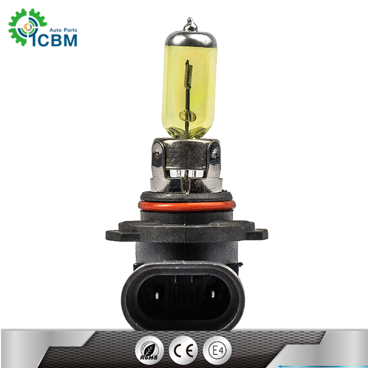 cheap and good quality color halogen bule H10 12v42w yellow auto head light bulbs