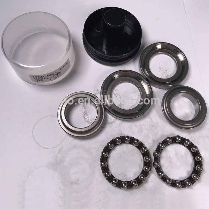 Chrome Steel Thrust Pressure Ball Race Bearing For XRM