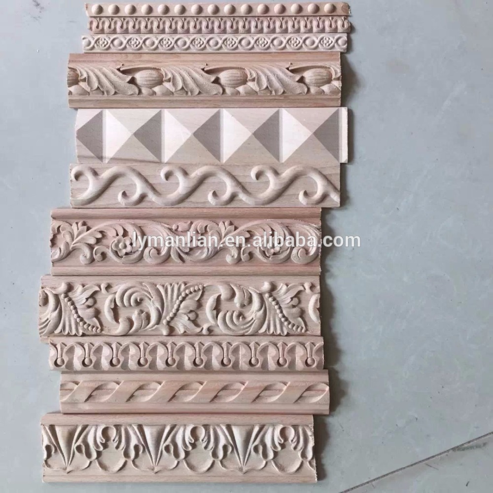 Wood ceiling moulding and trim