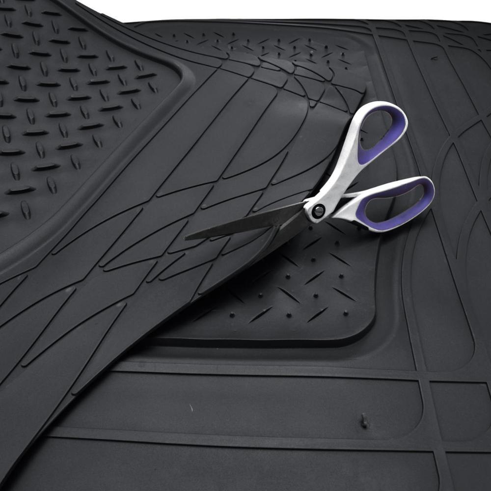 Black Universal Soft Trunk Mat