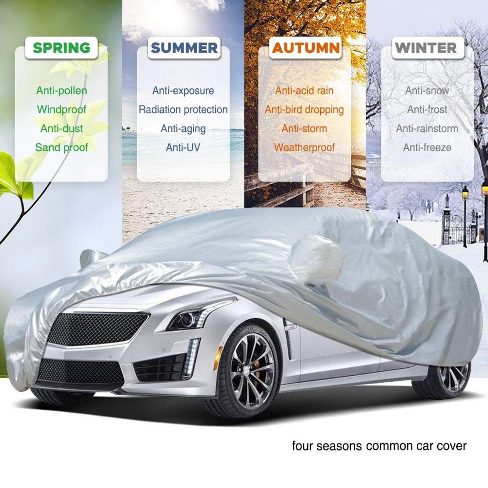Universal custom oxford Outdoor Waterproof Anti-Dust Sunproof Car Cover Fits Most Cars
