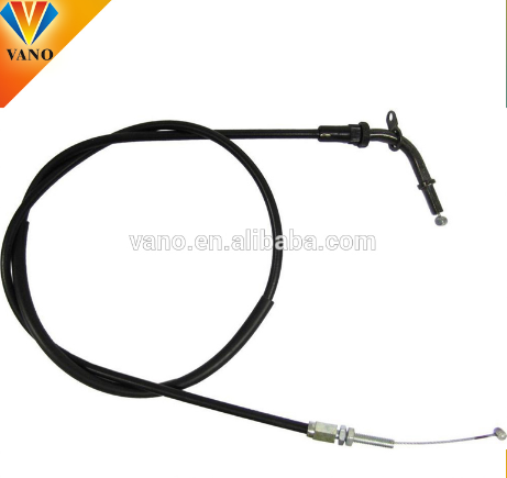 High performance steel PVC GN125 motorcycle throttle cable