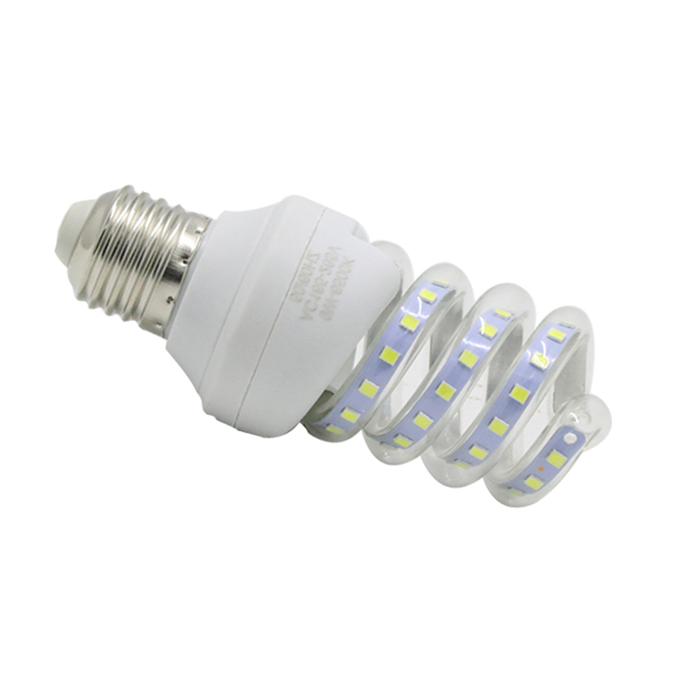 LED Bulb Energy Saving E27 B22 SMD LED Light 5W Spiral LED Corn Bulb