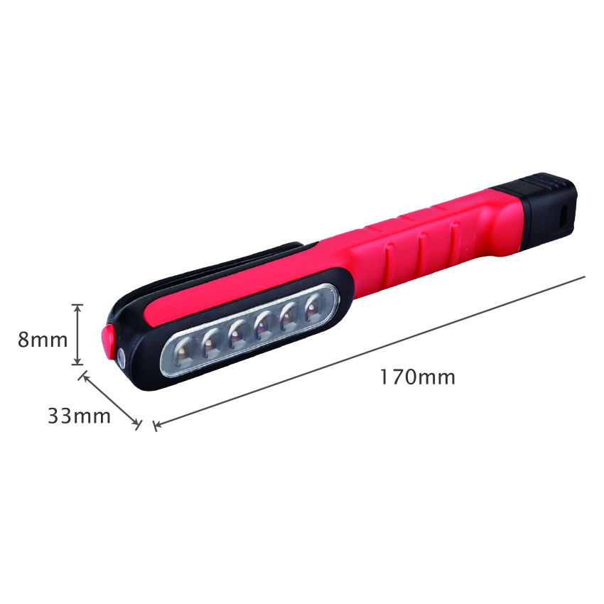 Portable Pocket COB 3W Pen Work Light in ABS